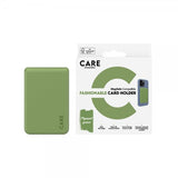 CARE by PanzerGlass Kortholder Fashionable Card Holder MagSafe Grøn