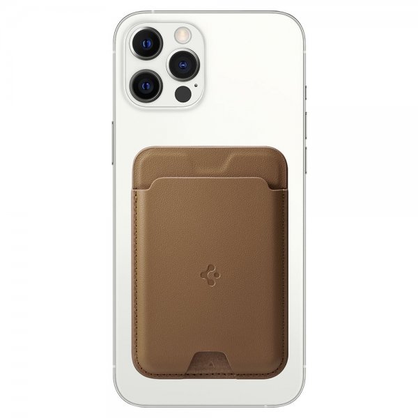 Spigen Kortholder MagSafe Valentinus Brun