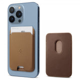 Spigen Kortholder MagSafe Valentinus Brun