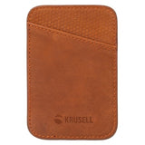 Krusell Kortholder MagSafe Wallet Cognac