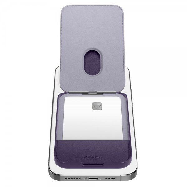 Caseology Kortholder Nano Pop MagSafe Wallet Stand Grape Purple