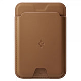 Spigen MagSafe Kortholder Valentinus 3 Cards Holder MagFit Brun