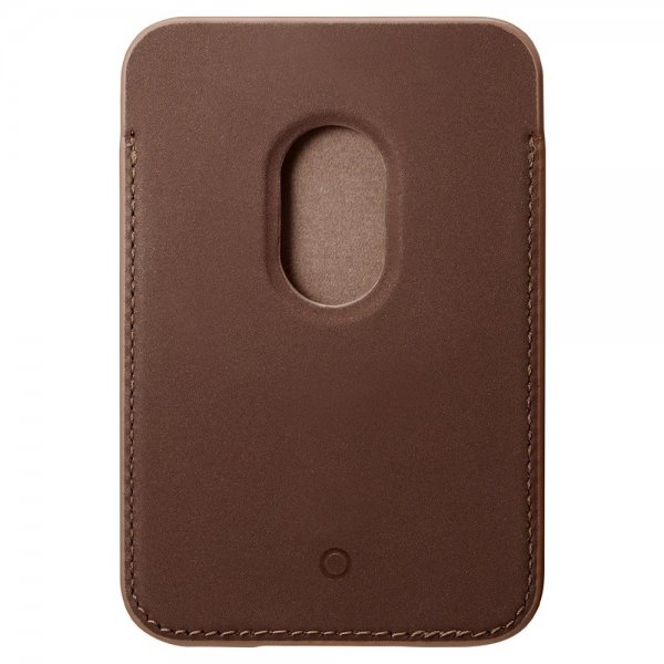 Spigen MagSafe Kortholder Valentinus 3 Cards Holder MagFit Brun