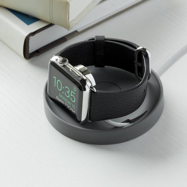 Bluelounge Kosta Opladningsunderlag Apple Watch Mørkegrå