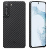 Pitaka Samsung Galaxy S22 Plus Cover MagEZ Case 2 Sort/Grå Twill
