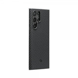 Pitaka Samsung Galaxy S22 Ultra Cover MagEZ Case 2 Sort/Grå Twill