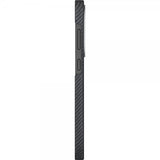 Pitaka Samsung Galaxy S25 Cover Ultra-Slim Case MagSafe Sort/Grå Twill