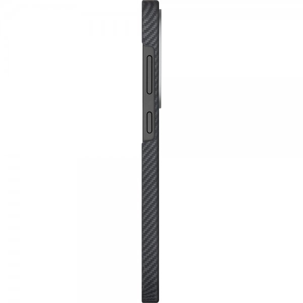 Pitaka Samsung Galaxy S25 Plus Cover Ultra-Slim Case MagSafe Sort/Grå Twill