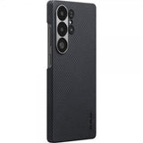 Pitaka Samsung Galaxy S25 Ultra Cover Ultratyndt Etui MagSafe Sort/Grå Twill