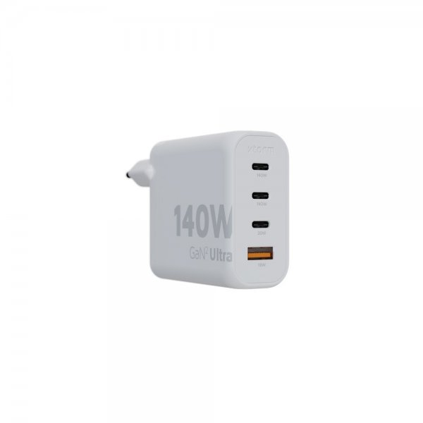 Xtorm Oplader 140W GaN2 Ultra 3xUSB-C/USB-A