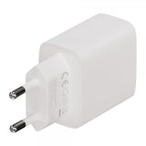 X2O Oplader 17W Dobbelt USB-A/USB-A Hvid