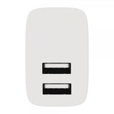 X2O Oplader 17W Dobbelt USB-A/USB-A Hvid