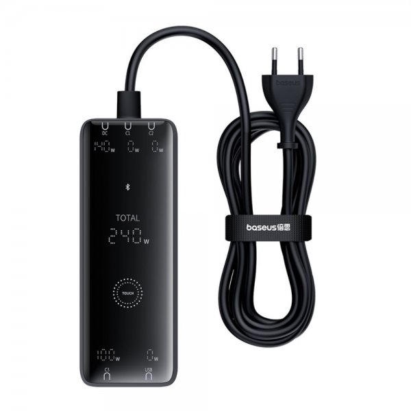 Baseus Oplader 240W Digital GaN Desktop Fast Charger