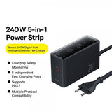 Baseus Oplader 240W Digital GaN Desktop Fast Charger