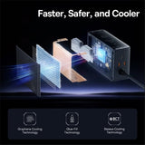 Baseus Oplader 240W Digital GaN Desktop Fast Charger