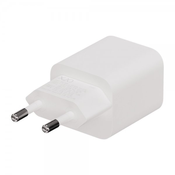 X2O Oplader 35W Dobbelt USB-C/USB-A GaN Hvid