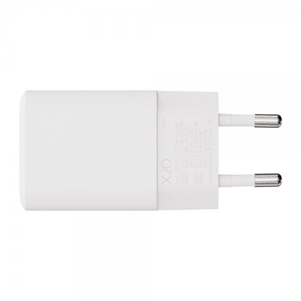 X2O Oplader 35W Dobbelt USB-C/USB-A GaN Hvid