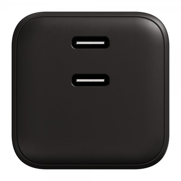 X2O Oplader 45W Dobbelt USB-C/USB-C GaN Sort