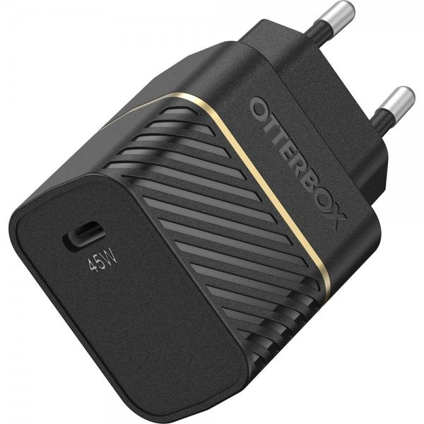 Otterbox Oplader 45W GaN USB-C Fast Charge Vægoplader Sort