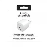 Mophie Oplader 50W USB-C PD Vægadapter