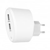 Xqisit Oplader 5.4A 2 x USB-A QC 3.0 30W Hvid