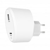 Xqisit Oplader 5.4A USB-A & USB-C 30W Hvid