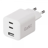 X2O Oplader 65W Triple USB-C/USB-A GaN Hvid