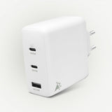 Aqiila Oplader Chargebird W120 GaN 120W Hvid