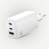 Aqiila Oplader Chargebird W65 GaN 67W Hvid