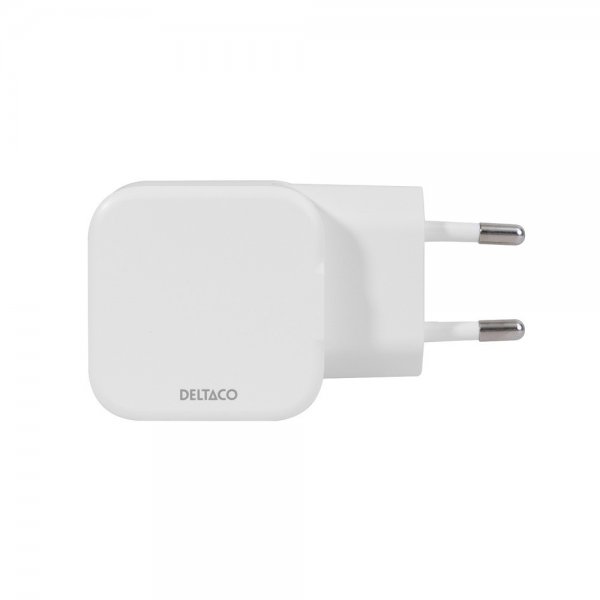 Deltaco Dual USB vægoplader