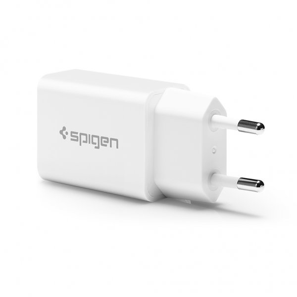 Spigen Oplader F110 12W Hvid