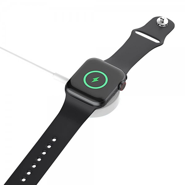 Deltaco Oplader til Apple Watch USB-A 1m Hvid