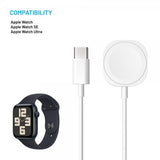 Fixed Oplader til Apple Watch USB-C 1m