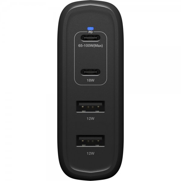 Otterbox Oplader Fire Port Vægoplader 100W GaN Sort