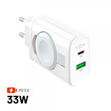 Fixed Oplader GaN 33W Apple Watch/USB-C/USB-A