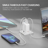 4smarts Oplader GaN Flex 65W 2 USB-C+1 USB-A