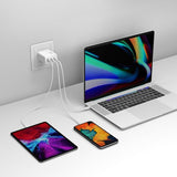 GP-oplader GaN PD 65W 2xUSB-C + 1xUSB-A
