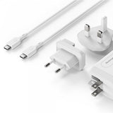 GP-oplader GaN PD 65W 2xUSB-C + 1xUSB-A