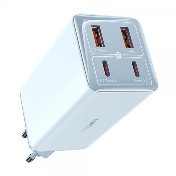 Baseus Oplader GaN6 Pro Fast Charger 100W Galaxy Blue