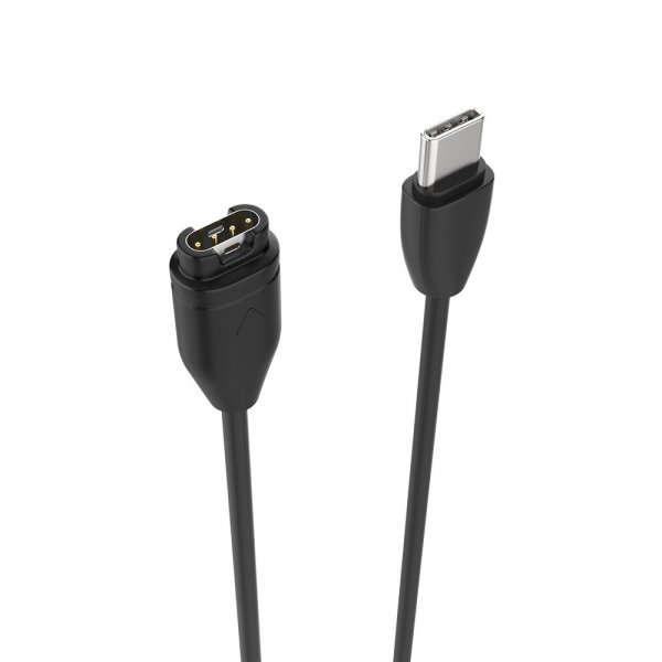 Fixed Lader Garmin Smartwatch USB-C 2m Sort