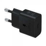 Samsung Original Oplader med Kabel 25W Strømadapter Sort