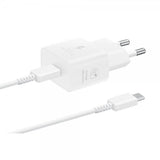 Samsung Original Oplader med Kabel 25W Strømadapter Hvid