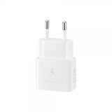 Samsung Original Oplader med Kabel 25W Strømadapter Hvid