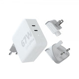 Xtorm Oplader med Kabel 67W GaN-Ultra Travel Charger + USB-C PD Cable