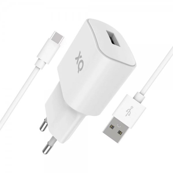 Xqisit Oplader med USB-C Kabel 1m 12W