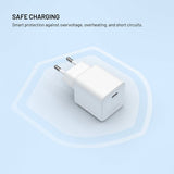 Fixed Lader Mini PD 65W GaN Hvid