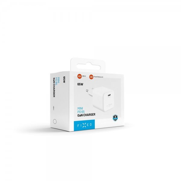 Fixed Lader Mini PD 65W GaN Hvid