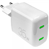 Puro Oplader MiniPro Vægoplader 2xUSB-C 35W