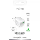 Puro Oplader MiniPro GaN USB-C 20W Hvid
