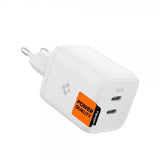 Spigen Oplader PowerArc ArcStation Pro GaN Dual Port 65W Hvid